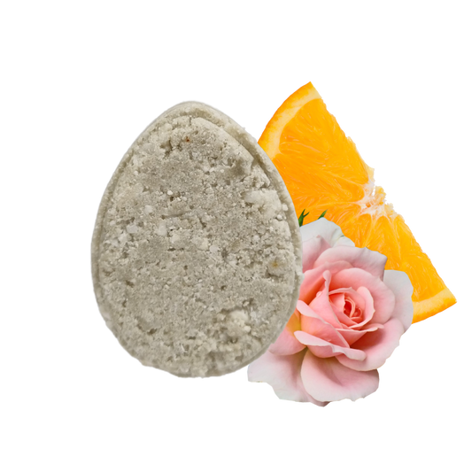 Patchouli Rose ECO Shampoo bar - Non Soap based hair wash-1